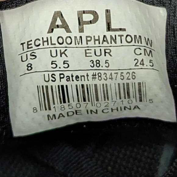 APL Women's Techloom Phantom‎ Dark Grey Multi-color Size 8 - Picture 11 of 11
